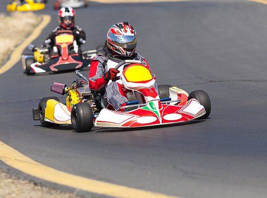 Professional go-kart track